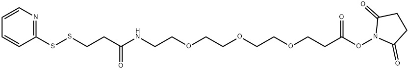 吡啶二硫丙酰胺-三聚乙二醇-NHS酯