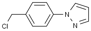 1H-Pyrazole,1-[4-(chloroMethyl)phenyl]-