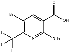 3-Pyridinecarboxylic acid, 2-amino-5-bromo-6-(trifluoromethyl)-