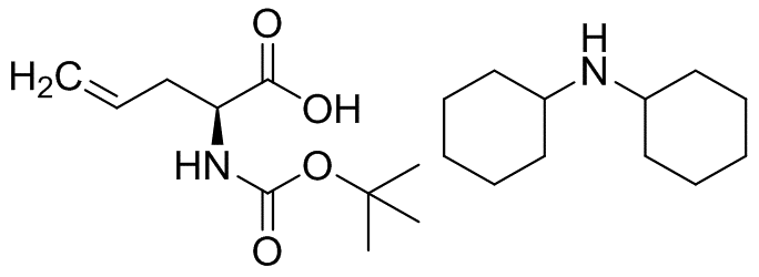 Dicyclohexylamine (S)-2-(tert-butoxycarbonylamino)pent-4-enoate