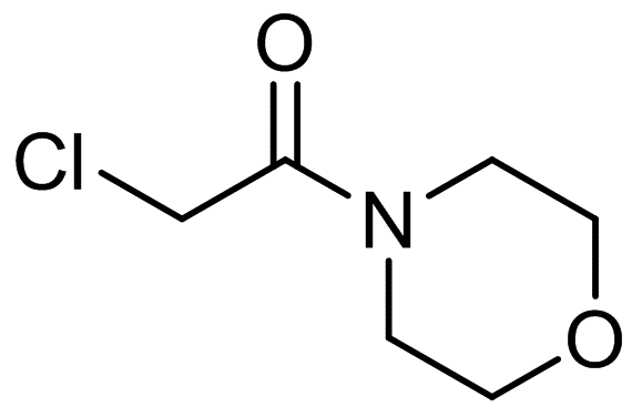 2-Chloro-1-(4-morpholinyl)ethanone,  2-Chloro-1-morpholinoethanone,  2-Morpholino-2-oxoethyl  chloride,  4-Morpholinylcarbonylmethyl  chloride,  N-(Chloroacetyl)morpholine,  Chloroacetic  acid  morpholide,  Chloroacetic  acid  morpholine  amide,  Morpholine  chloroacetamide