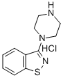 3-(1-哌嗪基)-1,2-苯并噻唑盐酸盐