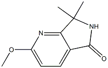 5H-Pyrrolo[3,4-b]pyridin-5-one, 6,7-dihydro-2-Methoxy-7,7-diMethyl-