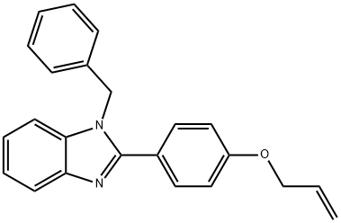 1H-Benzimidazole, 1-(phenylmethyl)-2-[4-(2-propen-1-yloxy)phenyl]-