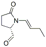 2-Pyrrolidinecarboxaldehyde,1-(1-butenyl)-5-oxo-,(S)-(9CI)
