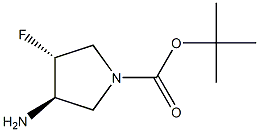 tert-butyl (3R,4R)-3-amino-4-fluoropyrrolidine-1-carboxylate