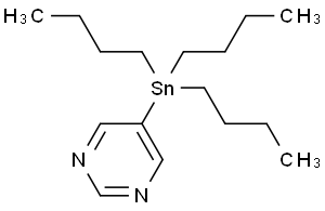 Pyrimidine, 5-(tributylstannyl)-