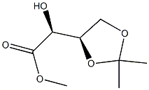 (R)-methyl 2-((S)-2,2-dimethyl-1,3-dioxolan-4-yl)-2-hydroxyacetate