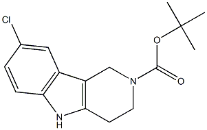 8-氯-3,4-二氢-1H-吡啶并[4,3-B]吲哚-2(5H)-羧酸叔丁酯