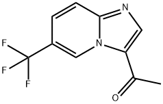 1-[6-(trifluoromethyl)imidazo[1,2-a]pyridin-3-yl]ethan-1-one
