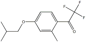 2,2,2-trifluoro-1-[2-methyl-4-(2-methylpropoxy)phenyl]ethanone