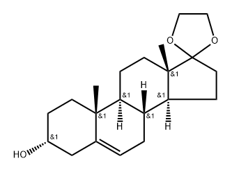 Androst-5-en-17-one, 3-hydroxy-, cyclic 1,2-ethanediyl acetal, (3α)-