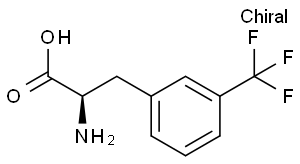 (2R)-2-ammonio-3-[3-(trifluoromethyl)phenyl]propanoate