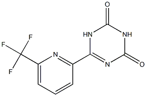 6-(6-(三氟甲基)吡啶-2-基)-1,3,5-三嗪-2,4(1H,3H)-二酮