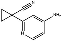 1-(4-aminopyridin-2-yl)cyclopropane-1-carbonitrile