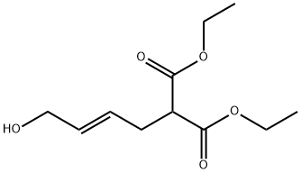 Propanedioic acid, (4-hydroxy-2-butenyl)-, diethyl ester, (E)- (9CI)