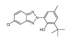 2-(5-Chloro-2H-benzotriazol-2-yl)-4-methyl-6-(2-methyl-2-propanyl )phenol