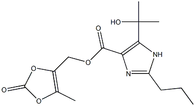 ( 4-(2-羟异丙基)-2-丙基-1H-咪唑-5-甲酸(5-甲基-2-氧杂-1,3-二氧-4-甲基)酯