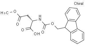(S)-2-((((9H-Fluoren-9-yl)Methoxy)carbonyl)aMino)-4-Methoxy-4-oxobutanoic acid