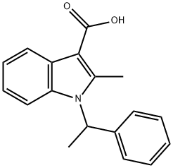 2-Methyl-1-(1-phenylethyl)-1H-indole-3-carboxylic acid