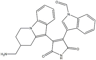 1H-Pyrrole-2,5-dione, 3-[8-(aMinoMethyl)-6,7,8,9-tetrahydropyrido[1,2-a]indol-10-yl]-4-(1-Methyl-1H-indol-3-yl)-, Monohy