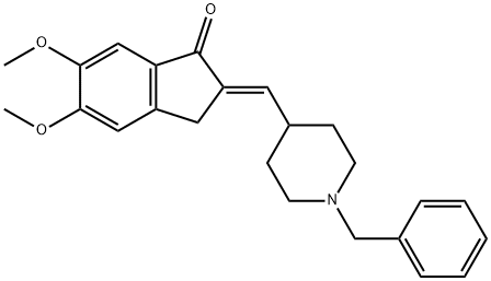 2-[(1-benzylpiperidin-4-yl)methylidene]-5,6-dimethoxy-3H-inden-1-one