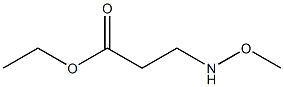 β-Alanine, N-methoxy-, ethyl ester