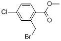 Benzoic acid, 2-(broMoMethyl)-4-chloro-, Methyl ester