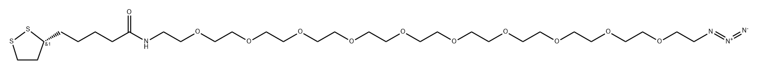 Lipoamido-PEG10-azide