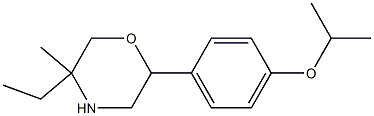 5-ethyl-2-(4-isopropoxyphenyl)-5-methylmorpholine