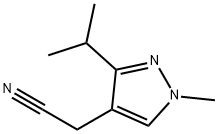 (3-isopropyl-1-methyl-1H-pyrazol-4-yl)acetonitrile