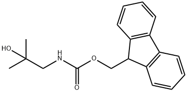 Carbamic acid, N-(2-hydroxy-2-methylpropyl)-, 9H-fluoren-9-ylmethyl ester