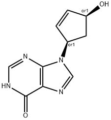 9-((1R,4S)-4-hydroxycyclopent-2-en-1-yl)-9H-purin-6-ol