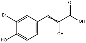 3-(3-Bromo-4-hydroxyphenyl)-2-hydroxy-2-propenoic Acid