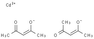 bis(acetylacetonato)cadmium  简称  CdAA