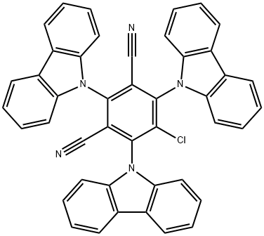 2,4,6-三(9H-咔唑-9-基)-5-氯间苯二甲腈