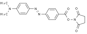 4-[4-(二甲基氨基)苯偶氮]苯甲酸 N-丁二酰亚胺酯