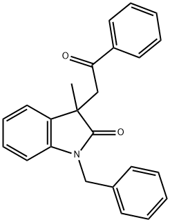 1-苄基-3-甲基-3-(2-氧代-2-苯甲基)吲哚啉-2-酮