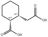 Cyclohexaneacetic acid, 2-carboxy-, (1R,2R)-rel-
