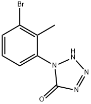 5H-Tetrazol-5-one, 1-(3-bromo-2-methylphenyl)-1,2-dihydro-