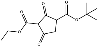 1,3-Cyclopentanedicarboxylic acid, 2,4-dioxo-, 1-(1,1-dimethylethyl) 3-ethyl ester
