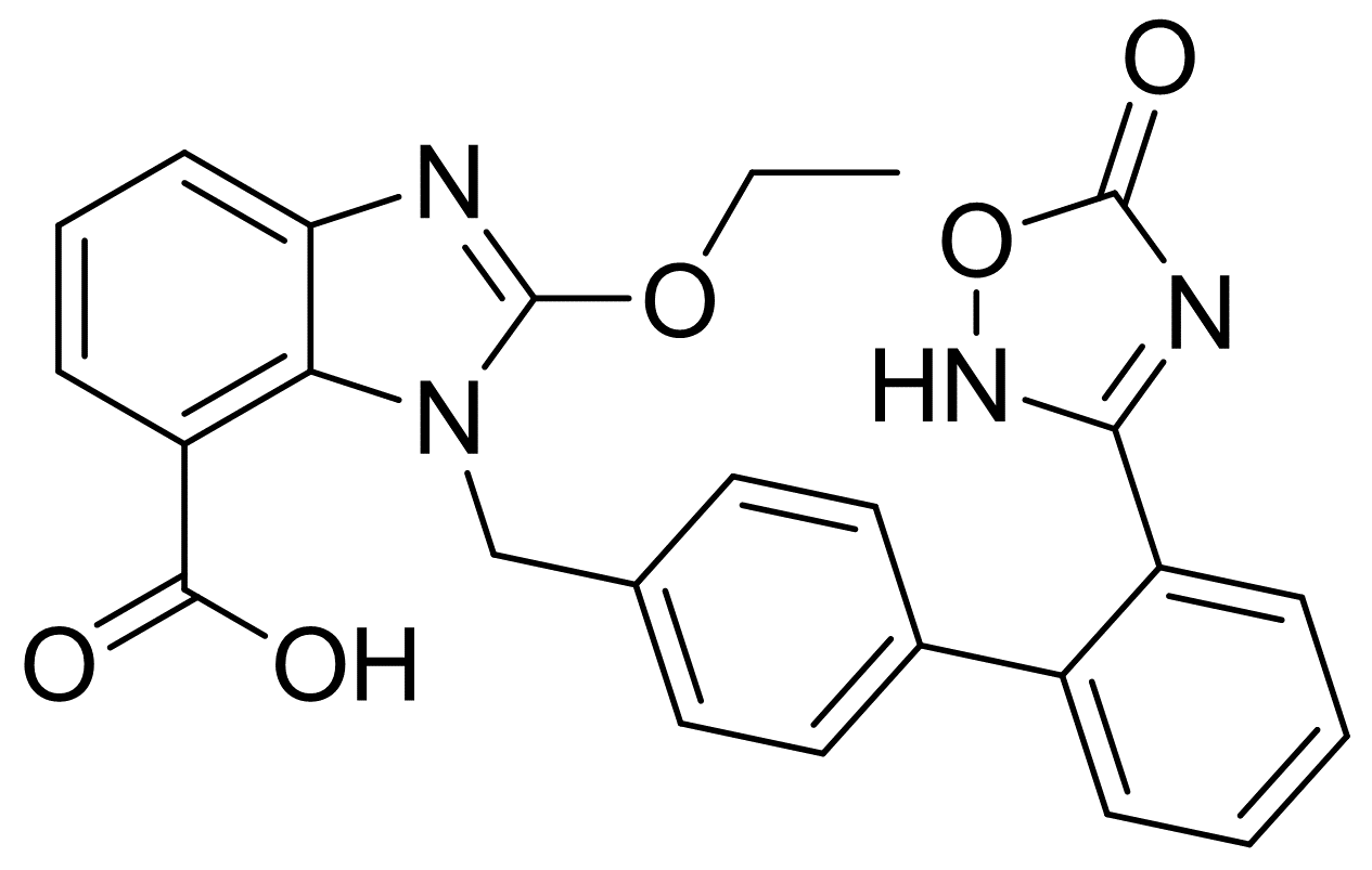 2-Ethoxy-1-{[2′-(5-oxo-4,5-dihydro-1,2,4-oxadiazol-3-yl)biphenyl-4-yl]methyl}-1H-benzimidazole-7-carboxylic acid