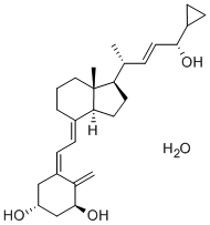 (1R,3S,5Z)-5-[(2E)-2-[(1R,3aS,7aR)-1-[(1R,2E,4S)-4-cyclopropyl-4-hydroxy-1-methyl-2-buten-1-yl]octahydro-7a-methyl-4H-inden-4-ylidene]ethylidene]-4-methylene-1,3-Cyclohexanediol monohydrate