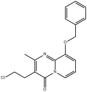 9-Benxyloxy-3-(2-Chloro ethyl)-2-methyl pyrido[1,2-a]pyrimidine-4-one