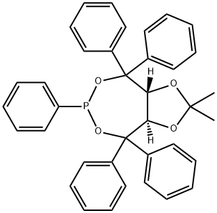 (3AR,8AR)-2,2-二甲基-4,4,6,8,8-五苯基四氢-[1,3]二氧杂环戊并[4,5-E][1,3,2]二氧杂磷杂卓
