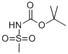 Carbamic acid, (methylsulfonyl)-, 1,1-dimethylethyl ester (9CI)