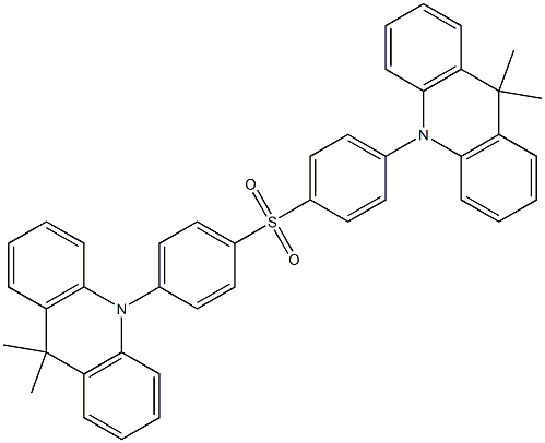 10-(4-(4-(9,9-Dimethylacridin-10(9H)-yl)phenylsulfonyl)phenyl)-9,10-dihydro-9,9-dimethylacridine