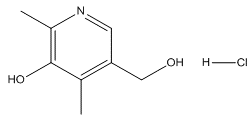 5-(HydroxyMethyl)-2,4-diMethyl-3-hydroxypyridine HCl