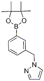 1-(3-(4,4,5,5-四甲基-1,3,2-二氧硼杂环戊烷-2-基)苄基)-1H-吡唑