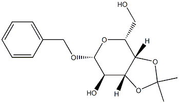 1-O-Benzyl-3-O,4-O-isopropylidene-β-D-galactopyranose